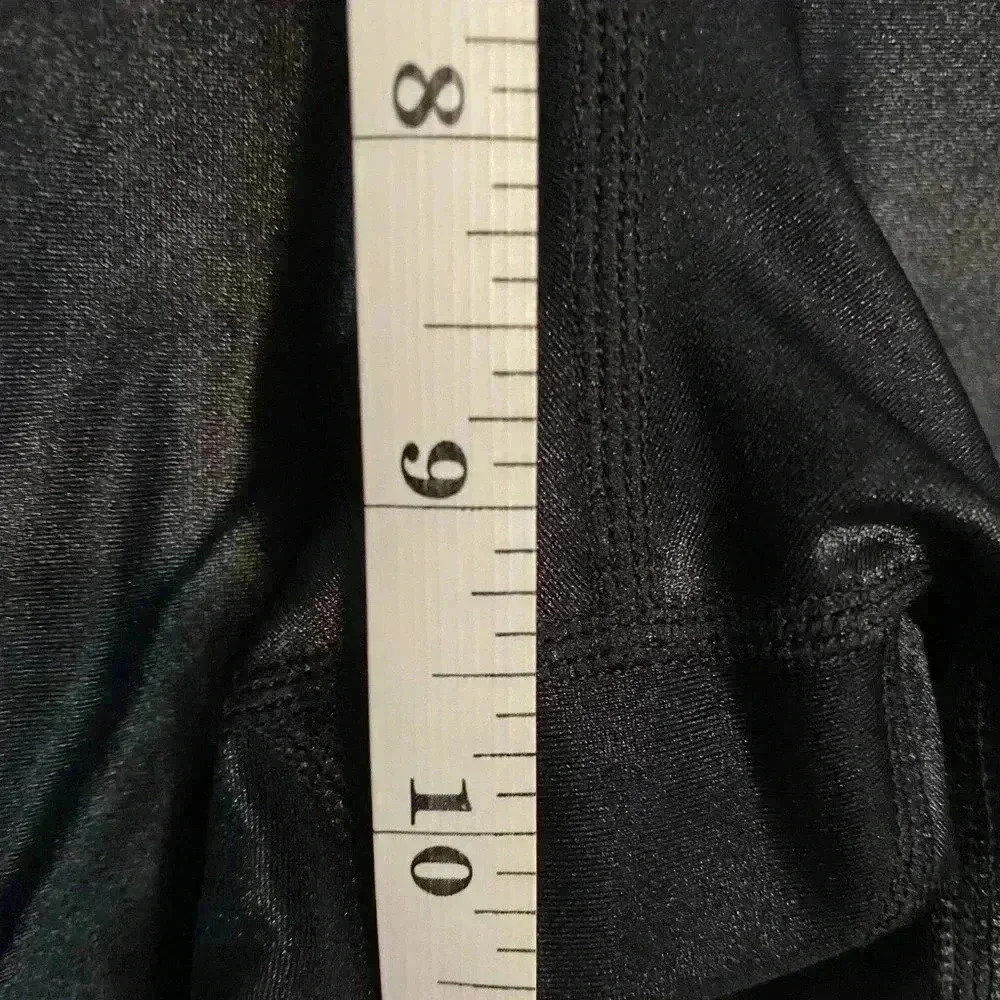 Carbon38 Black Shimmer Leggings - image 3